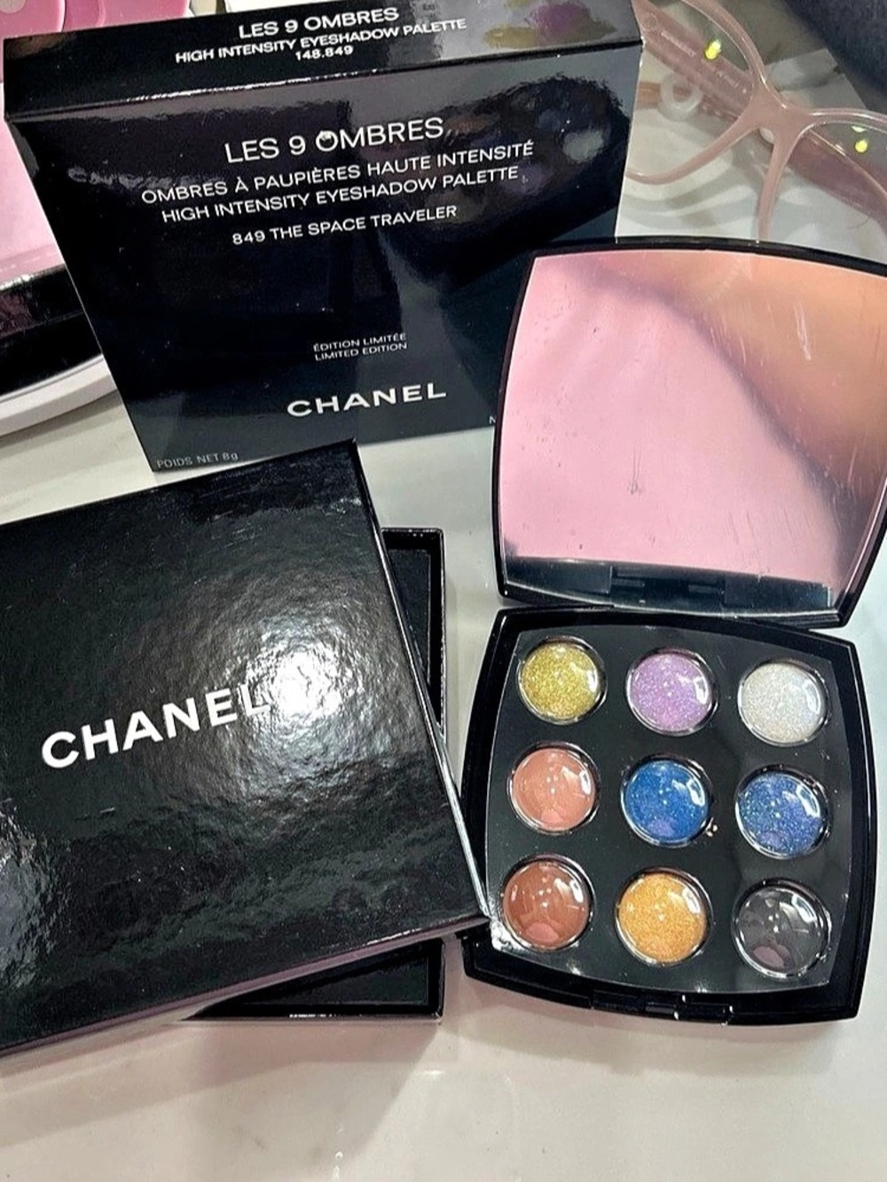 Chanel Les 9 Ombres 849 The Space Traveller Eyeshadow Palette 849 NWT